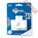 Коронка алмазная по керамограниту 70х35 мм хвостовик M14 TRIO DIAMOND Vacuum Brazed VB070