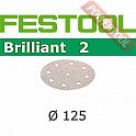 Шлифовальный круг FESTOOL Brilliant 2 STF D125/90 P180 BR2/100