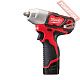 Аккумуляторный импульсный ударный гайковерт MILWAUKEE M12 BIW38-202C