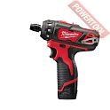 Аккумуляторный шуруповерт MILWAUKEE M12 BD-202C