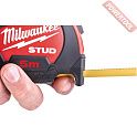 Рулетка измерительная 5 м 27 мм с метрической шкалой MILWAUKEE Stud 5 м