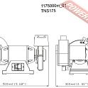 Заточной станок METABO TNS 175