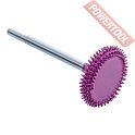 Борфреза твердосплавная форма T 20х6,35х3,2х60 мм игольчатая насечка HILBERG BF32-RS201