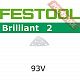 Шлифовальные листы FESTOOL Brilliant 2 STF V93/6 P60 BR2/10