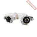 Рукав напорный для мотопомпы 25 мм 20 м с рукавными голоками DDE 798-898
