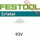 Шлифовальные листы FESTOOL Cristal STF V93/6 P40 CR/10