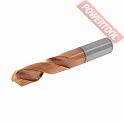Сверло спиральное по металлу TCT TiSiN 2,6х30х60 мм цилиндрический хвостовик RODMIX 10202630060