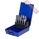 Набор борфрез твердосплавных 12 мм насечка HP-3 10 шт LENZ LZBS 025 N3