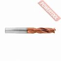 Сверло спиральное по металлу TCT TiSiN 4,6х24 мм цилиндрический хвостовик 6 мм RODMIX 3D 10403046006