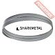 Ленточное полотно по металлу SHARKMETAL M42 1700х27х0,9 мм 8/11 TPI