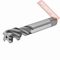 Метчик трубный для сквозных и глухих отверстий по металлу HSSE TiCN-C G 1/4 ISO RODMIX 1609140100