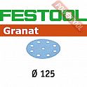 Шлифовальный круг FESTOOL Granat STF D125/90 P60 GR/50