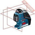 Лазерный уровень построитель плоскостей BOSCH GLL 3-80 P BM 1 LR 2 L-Boxx