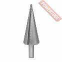 Сверло ступенчатое по металлу с прямой канавкой HSS 5-35 мм цилиндрический трехгранный хвостовик RODMIX 1500535131