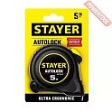 Рулетка измерительная 5 м 19 мм с метрической шкалой STAYER Autolock 5 м