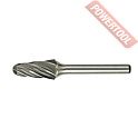 Борфреза твердосплавная форма L 12х25х6х70 мм насечка AL D.BOR ALU RB-AC-L-12-070-6