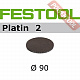 Шлифовальный круг FESTOOL Platin 2 STF D 90/0 S2000 PL2/15