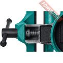 Тиски слесарные с регулировкой компенсации люфта 155х200 мм KRAFTOOL Forge-155/200