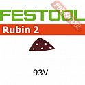 Шлифовальные листы FESTOOL Rubin 2 STF V93/6 P40 RU2/10