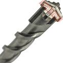 Бур SDS-Plus 25х200/260 мм 4 грани D.BOR 4C Plus 4PD25L0260