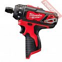 Аккумуляторный шуруповерт MILWAUKEE M12 BD-0